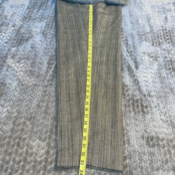 NWT Harve Bernard Wool Lined Pants.  Vintage.  Black/Gray Straight leg. 14 T - Picture 12 of 12